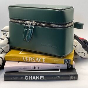 Salvatore Ferragamo Leather Weekend/Travel Case